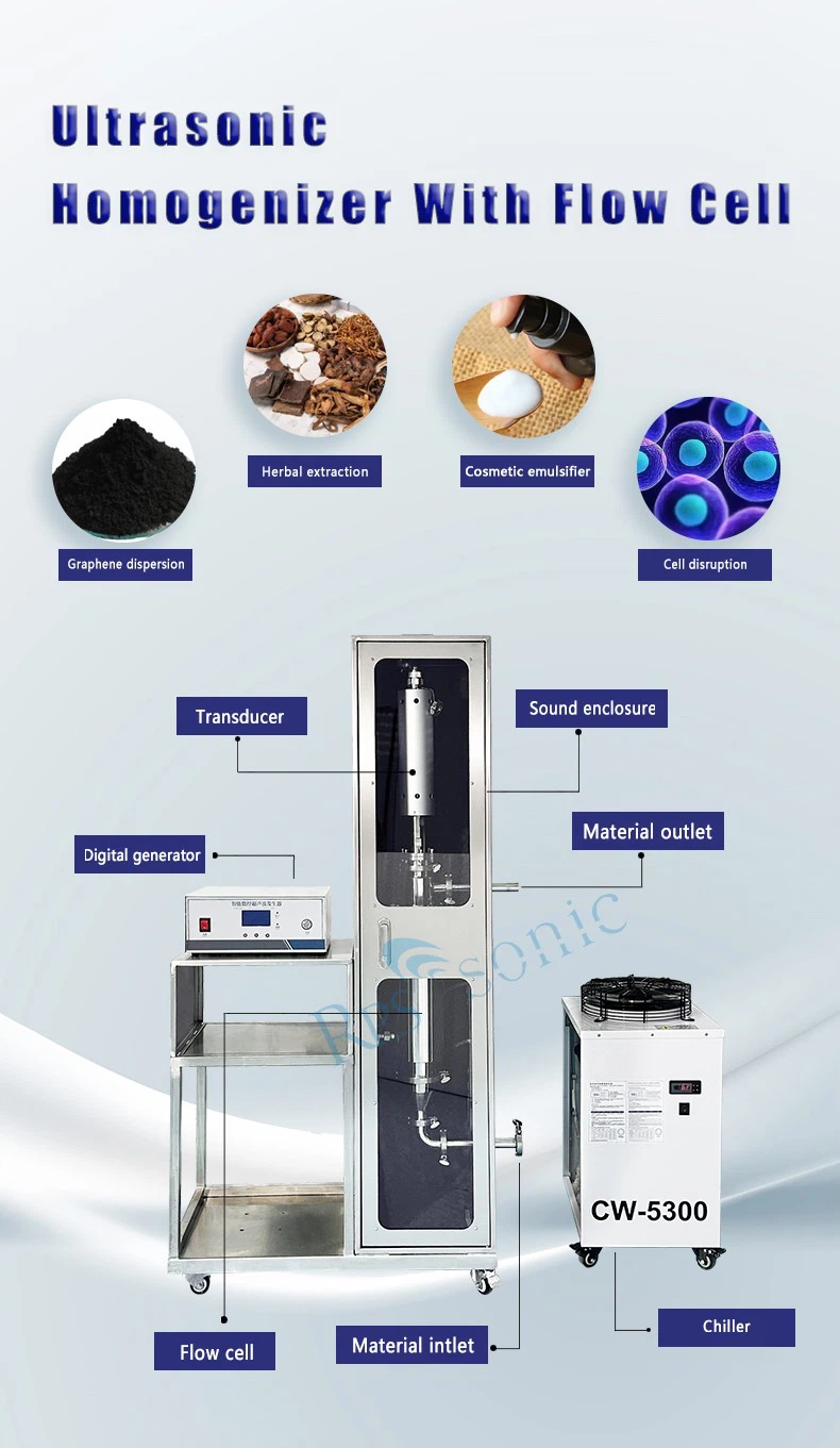 Ultrasonic homogenizer Ultrasonic homogenizer